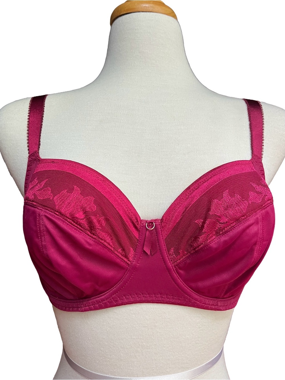 Fantasie Illusion Side Support Bra Berry Red 30F UK / 30G US